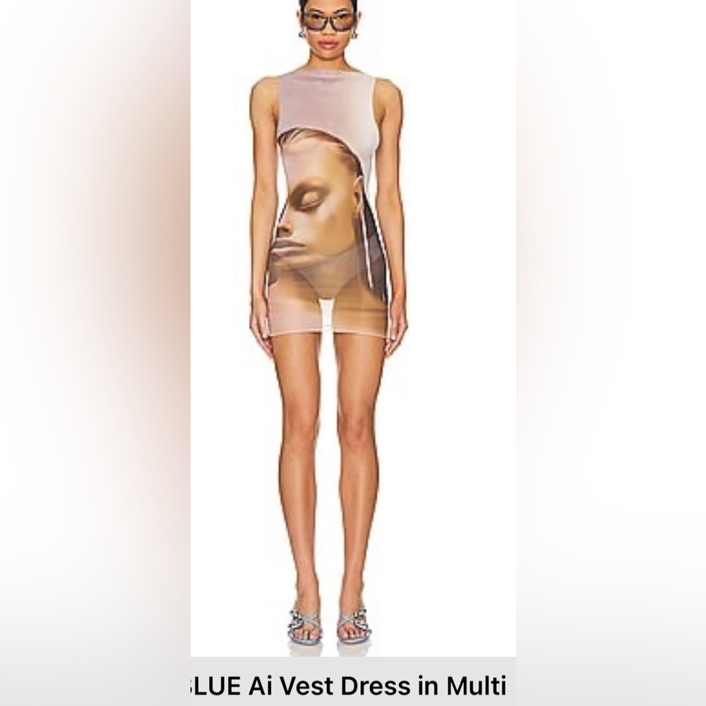 Vest Mini Dress in Multi